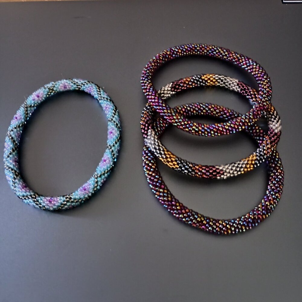 Sashka Bracelets and Anklet